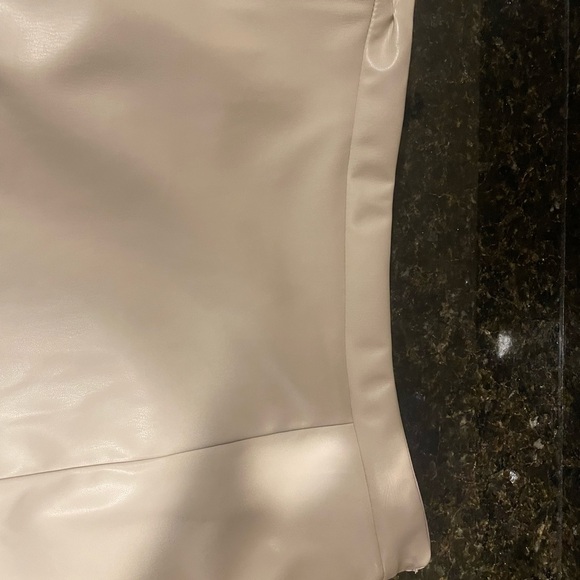 Faux Leather Midi Skirt - Picture 7 of 11